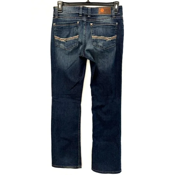 Buckle BKE Denim Scarlett Size 29R Bootcut Stretch Dark Wash Jeans‎ - Picture 4 of 11